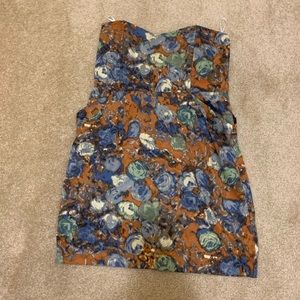 Strapless boutique dress